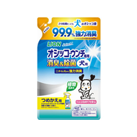 ライオン シュシュット!オシッコ・ウンチ専用消臭&除菌犬用つめかえ280ml F166307