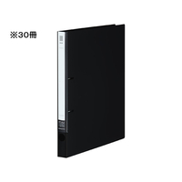 コクヨ リングファイルNEOS A4タテ 背幅27mm ブラック 30冊 F030506-ﾌ-NE420D