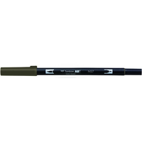 トンボ鉛筆 デュアルブラッシュペン ABT Warm Gray5 F040133-AB-TN57