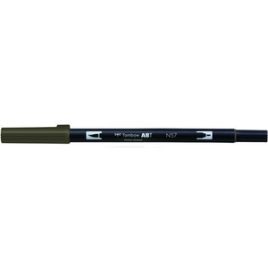 トンボ鉛筆 デュアルブラッシュペン ABT Warm Gray5 F040133-AB-TN57-イメージ1