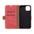 NATURAL design iPhone 15/14/13用手帳型ケース Style Natural レッド IP23-61-VS05-イメージ3