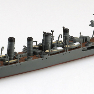 アオシマ 1/700 日本海軍 軽巡洋艦 那珂 1/700 ウォーターライン No.352 AWL352ﾅｶ-イメージ5