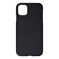 パワーサポート iPhone11用エアジャケット ラバーブラック PSSK-72