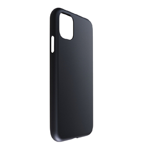 パワーサポート iPhone11用エアジャケット ラバーブラック PSSK-72-イメージ2