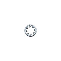 トラスコ中山 TRUSCO　内歯ワッシャー　三価白　サイズM3　230個入 B85-0003