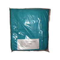 江部松商事 EBM/スレン高級 フェイスタオル#240 12枚入 グリーン 320×860 FC579LN-5185050