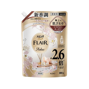 KAO ハミングフレア リラックス ムスクアロマ 詰替 880g FCF087V-イメージ1