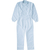 トラスコ 制電糸グリッド仕様フード無つなぎ服　ホワイト　３Ｌ TCOG-W-3L-イメージ1