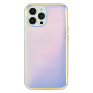 グルマンディーズ iPhone 15 Pro Max用耐衝撃ケース IIIIFIT CLEAR PREMIUM オーロラ IFT-169AUR-イメージ1