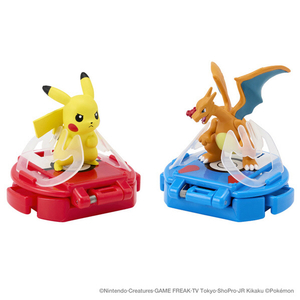 タカラトミー ポケットモンスター モンコレ バトルゼ ピカチュウVSリザードン ﾓﾝｺﾚﾊﾞﾄﾙｾﾞﾋﾟｶﾁﾕｳVSﾘｻﾞ-ﾄﾞﾝ-イメージ2