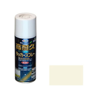 アサヒペン 高耐久ラッカースプレー 300ml アイボリー FC061NS