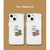 AKAN iPhone 13用ソフトタフケース おしごとザウルス―画家 ピンク AK20972I13-イメージ11