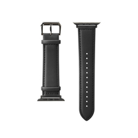 PGA Apple Watch 49/46/45/44/42mm用PUレザーバンド ブラック PGAW49PU01BK