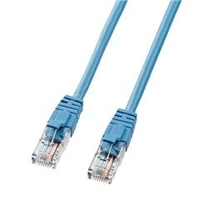 サンワサプライ エンハンスドカテゴリ5LANケーブル（10m） ブルー LKB5Y-10BLN