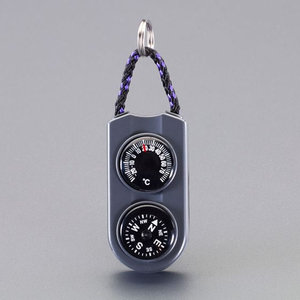 エスコ 30×12×60mm 温度計付コンパス FCD557Y-EA739CB-24-イメージ3
