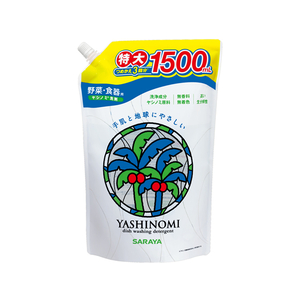 サラヤ ヤシノミ洗剤 スパウト詰替用 1500ml F185094-イメージ1