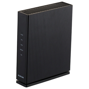 エレコム Wi-Fi 6 1201+574Mbps 1Gルーター ブラック WRC-X1800GS2-B エレコム Wi-Fi 6 1201+574Mbps 1Gルーター ブラック WRC-X1800GS2-B