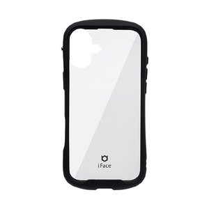 Ｈａｍｅｅ iPhone 16 Plus用強化ガラスクリアケース IFACE REFLECTION ブラック 41-979730-イメージ1