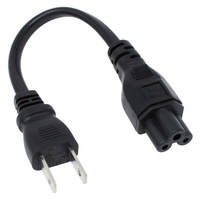 アイネックス ACアダプタ用電源ケーブル 0．18m ブラック ACP-C5018A