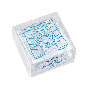 キングジム 透明スタンプ 氷印 (タイガ-) FC423RH-CLS33-003-イメージ1