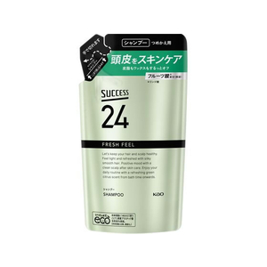 三菱ケミカルメディア KAO/サクセス24 フレッシュフィールシャンプー 詰替 320mL FC076RB-イメージ1