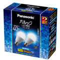 パナソニック LED電球 E26口金 全光束485lm(4．2W一般電球タイプ 広配光タイプ) 昼光色相当 2個入り パルック プレミア LDA4DGSK4CF2T