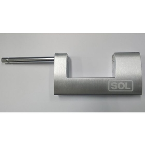 清水 SOL/No.5700 アルミ倉庫錠 80mm/5700-80 K/D FC055EP-1386830-イメージ2
