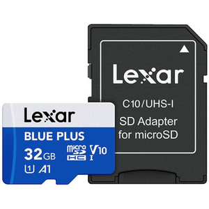 レキサージャパン microSD Blue Plus 32GB ＢＬＵＥ LMSBLPL032G-BNANJ-イメージ2