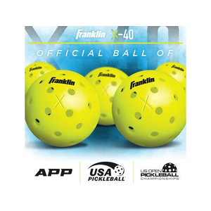 Franklin X-40 Pickleball-Optic-3Pack Tube FCD565L-52821-イメージ3