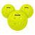 Franklin X-40 Pickleball-Optic-3Pack Tube FCD565L-52821-イメージ4