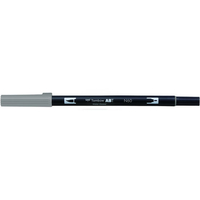 トンボ鉛筆 デュアルブラッシュペン ABT Cool Gray6 F040139-AB-TN60