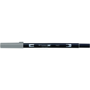 トンボ鉛筆 デュアルブラッシュペン ABT Cool Gray6 F040139-AB-TN60-イメージ1