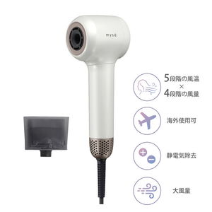 ヤーマン myse Airy Me White ホワイト MS91W-イメージ2