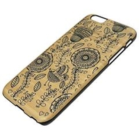 Man&Wood 天然木ケース  UV WonderLand iPhone 6/6s I6973IP6S