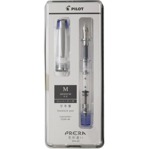 パイロット 万年筆プレラ 色彩逢い 中字 透明ブルー FC419TH-P-FPR-1-TL-M-イメージ2