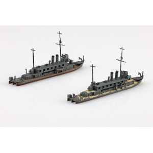 アオシマ 1/700 ウォーターライン No．547 日本海軍 砲艦 堅田/保津 AWL547ｶﾀﾀﾞﾎﾂﾞ-イメージ2