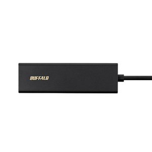バッファロー Giga対応 USB-C接続 LANアダプターハブ付 ブラック LUD-U3-CU101BK-イメージ12