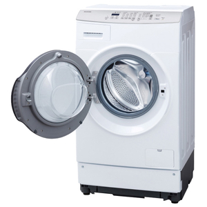 アイリスオーヤマ 【左開き】8．0kgドラム式洗濯乾燥機 ホワイト FLK842-W-イメージ3