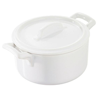 REVOL ベルキュイジーヌ ミニココット蓋付 ホワイト 641587 FC494LV-7472010