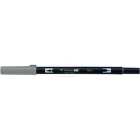 トンボ鉛筆 デュアルブラッシュペン ABT Cool Gray5 F040140-AB-TN65
