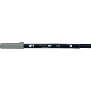 トンボ鉛筆 デュアルブラッシュペン ABT Cool Gray5 F040140-AB-TN65-イメージ1