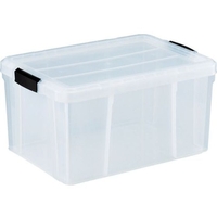 トラスコ中山 クリアライトボックス 35L 透明 FC280GU-5123763