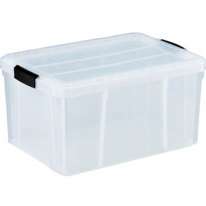 トラスコ中山 クリアライトボックス 35L 透明 FC280GU-5123763-イメージ1