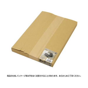 タカ印 透明スリーブ付 カラーボックス M ブラック 30枚入 FC550SH-50-160-イメージ3