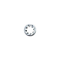 トラスコ中山 TRUSCO　内歯ワッシャー　三価白　サイズM5　180個入 B85-0005