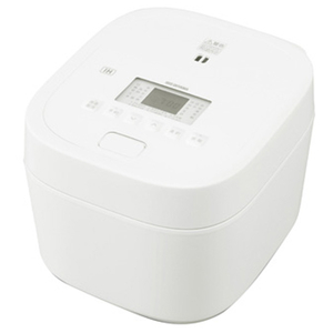 アイリスオーヤマ IH炊飯ジャー(5．5合炊き) e angle select ホワイト SHK-ED50E3-W-イメージ2