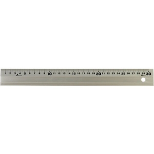 シンワ アルミ直尺 アル助30cm シャンパンゴールド 65417 FC716WF-8163927-イメージ1