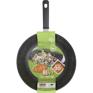 貝印 軽量・高熱効率・マルチ炒め鍋 IH対応28cm FCJ662F-000DW5634-イメージ5