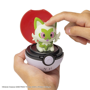 タカラトミー ポケットモンスター ぴょこぷにゅ ニャオハ ﾋﾟﾖｺﾌﾟﾆﾕﾆﾔｵﾊ-イメージ4