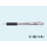 ゼブラ タプリクリップ シャープペン 黒 10本 1箱(10本) F838178-MN5-BK